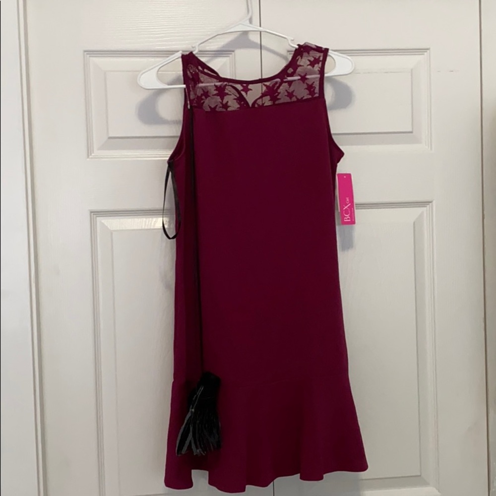 BCX Girl Dress with purse